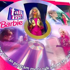 Talk with Me Barbie with CD ROM [17350]